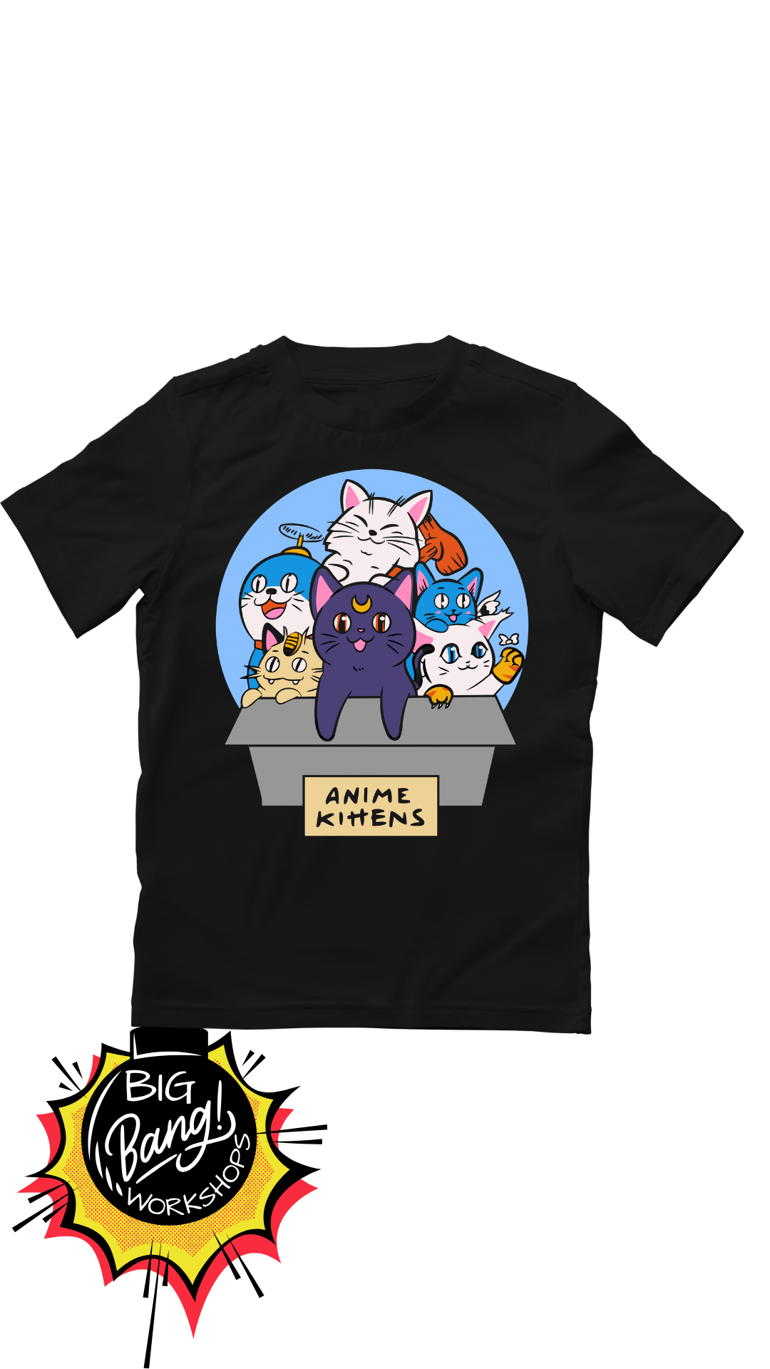 Sailor Moon | Luna - Anime Kittens Crossover Gatitos