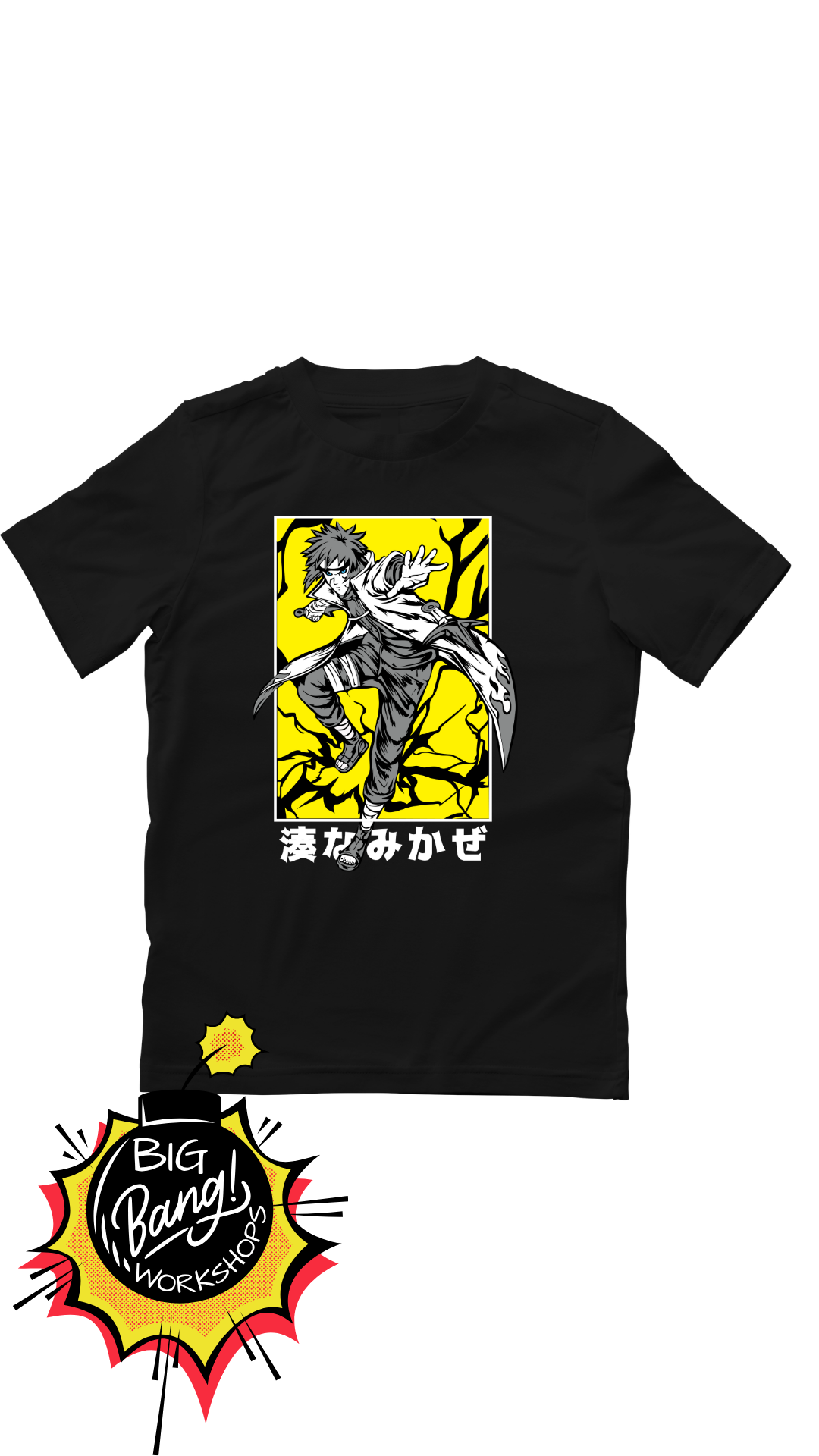 Naruto | Minato Namikaze - Amarillo Kanji