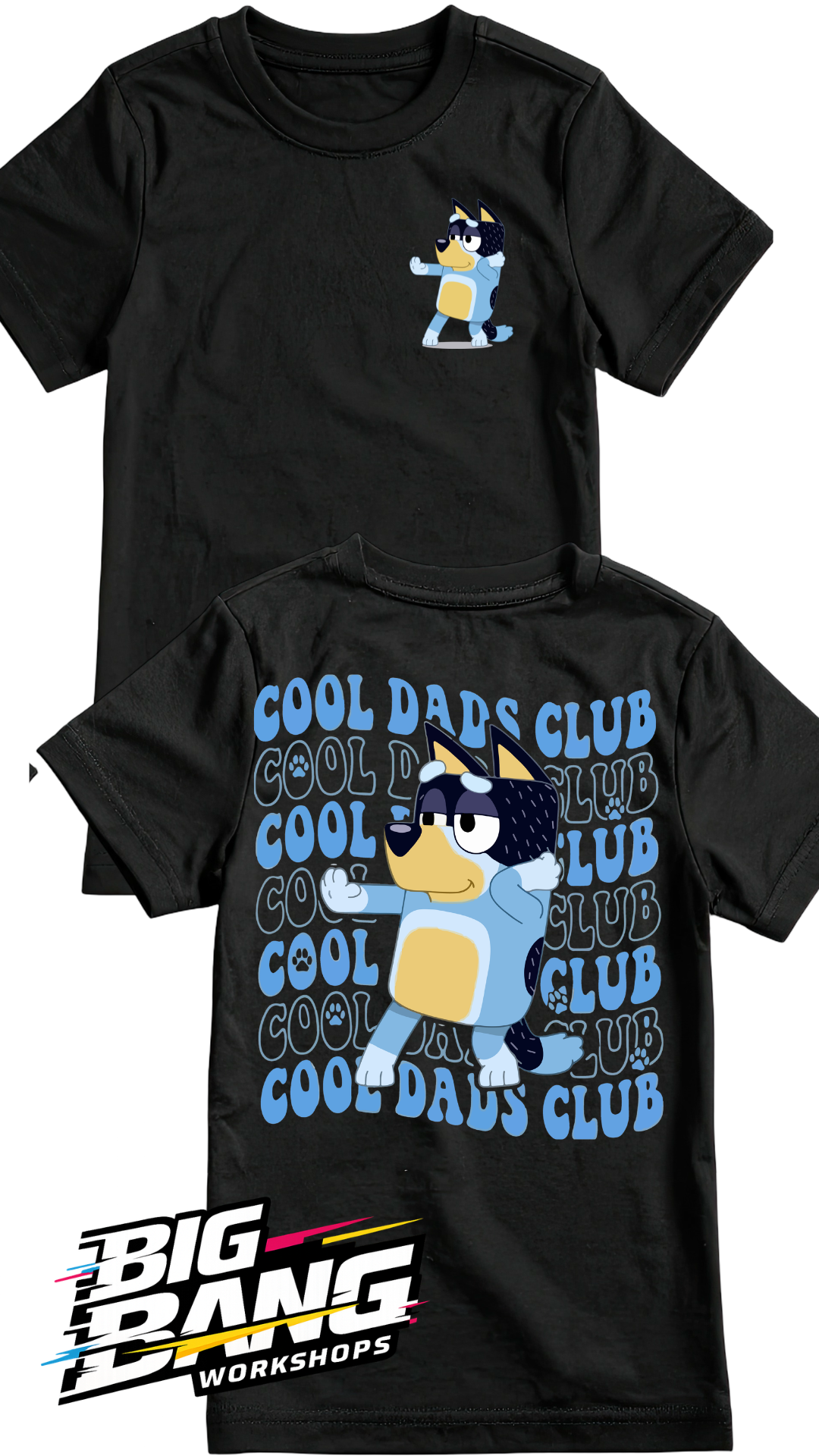 Dad's Hero T-Shirt Día del Padre - Big Bang Workshops