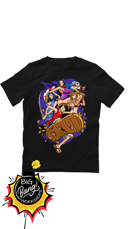 OP | Mugiwara - Crew Barco Going Merry Nami Hancock Luffy