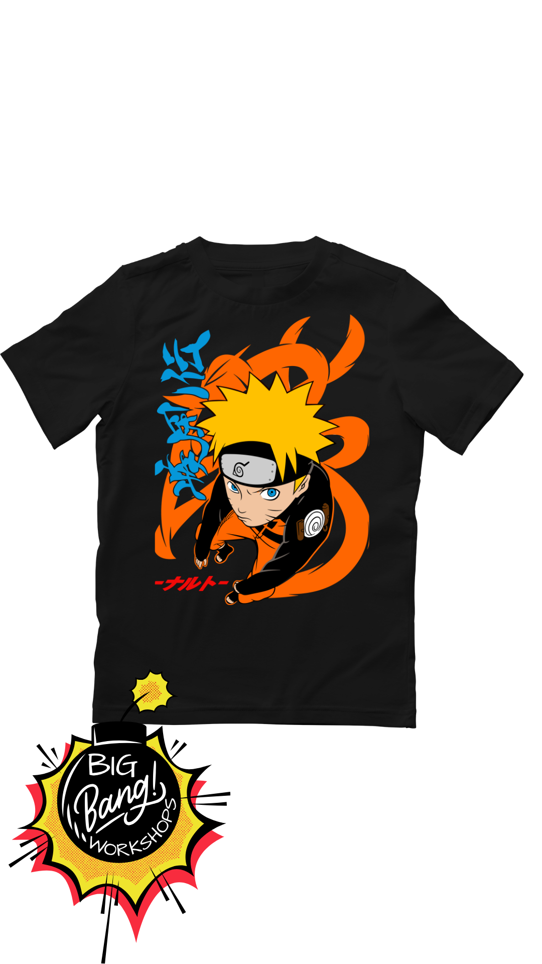 Naruto | Naruto Chibi - Kanji Naranja Marco