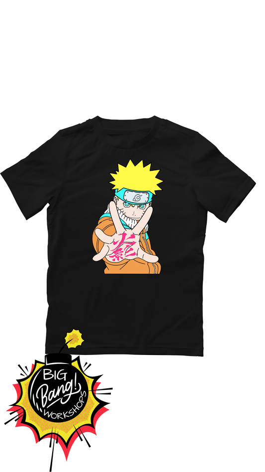 Naruto | Naruto Chibi - Sonrisa Kanji Colorido