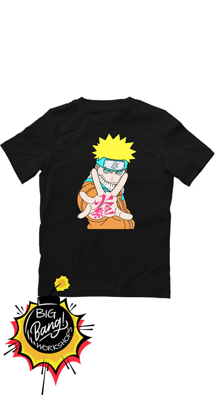 NRT | Naruto - Chibi Sonrisa Kanji Colorido