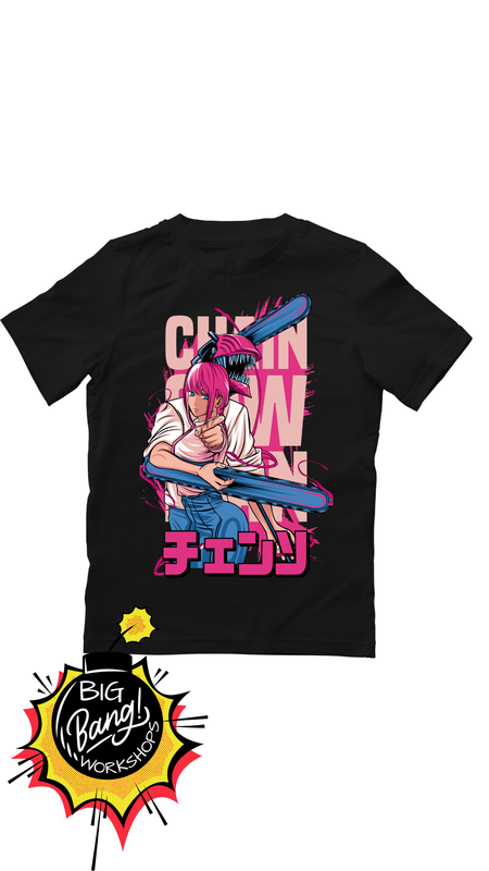 CSM | Power - Motosierra Pelo Rosa Kanji