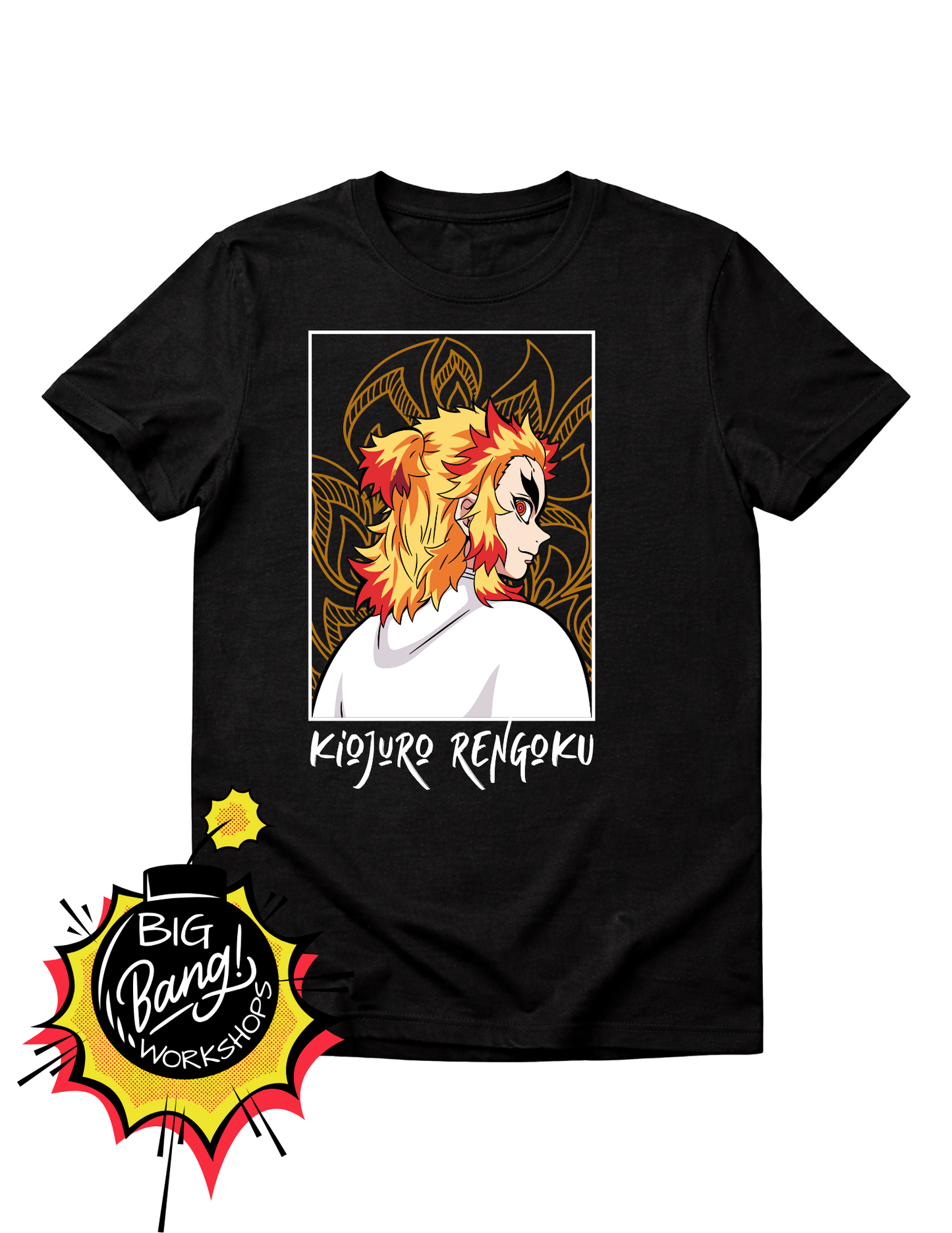 Demon Slayer | Rengoku Retrato - Perfil Mandala Llama