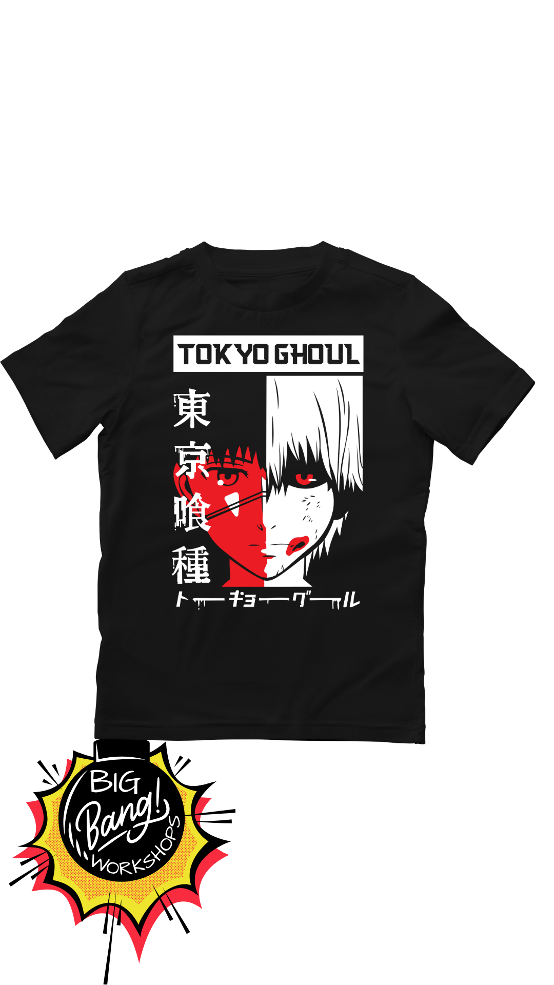 Tokyo Ghoul | Rize Kamishiro - Cabello Blanco Ojo Rojo