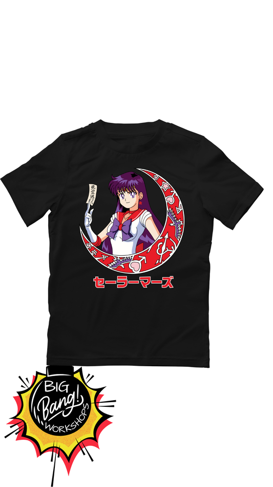 Sailor Moon | Sailor Mars - Rei Luna Creciente Ofuda