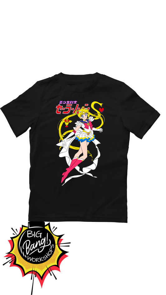 SM | Sailor Moon S - Pose Transformacion Texto Japones