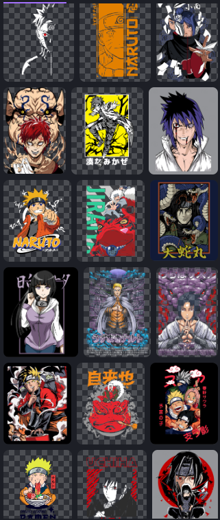 Contenido Pack Digital Naruto Uzumaki Anime - Big Bang Workshops