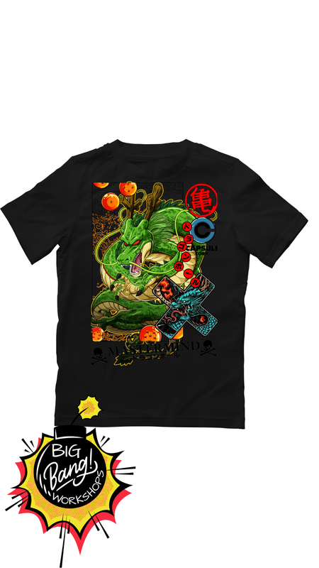 DBZ | Shenron - Dragon Balls Arte Japones Decorativo