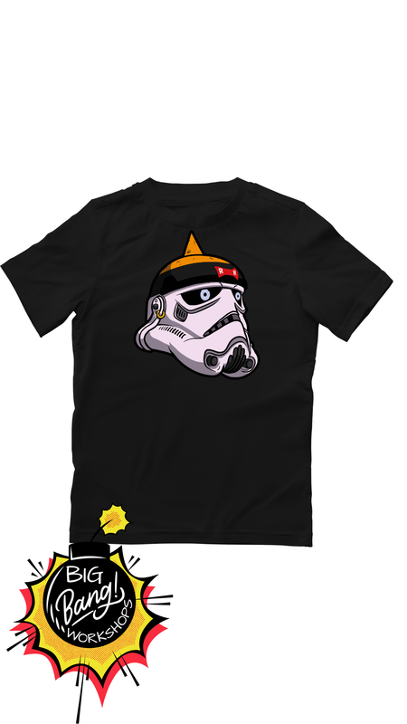 DBZ | Stormtrooper - Sombrero Krillin Crossover StarWars