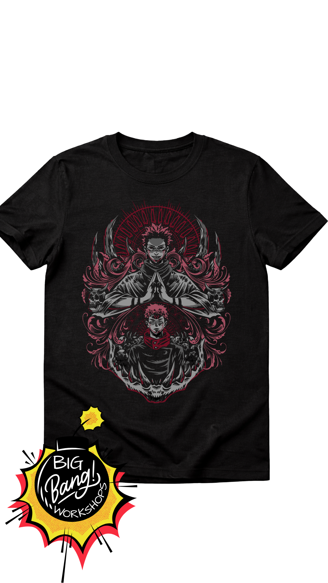 JJK | Sukuna e Itadori - Diseño Oscuro