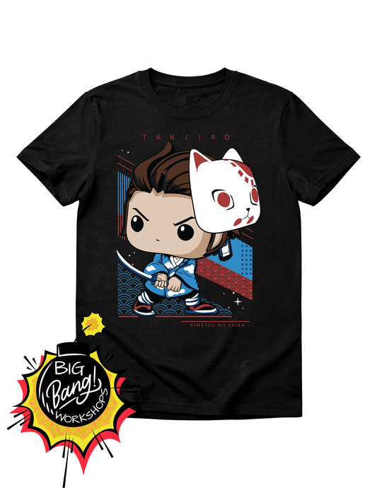 Demon Slayer | Tanjiro Funko - Pop Mascara Zorro Kimetsu