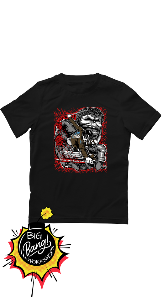 AOT | Titan Bestia - Metal Rojo Gris