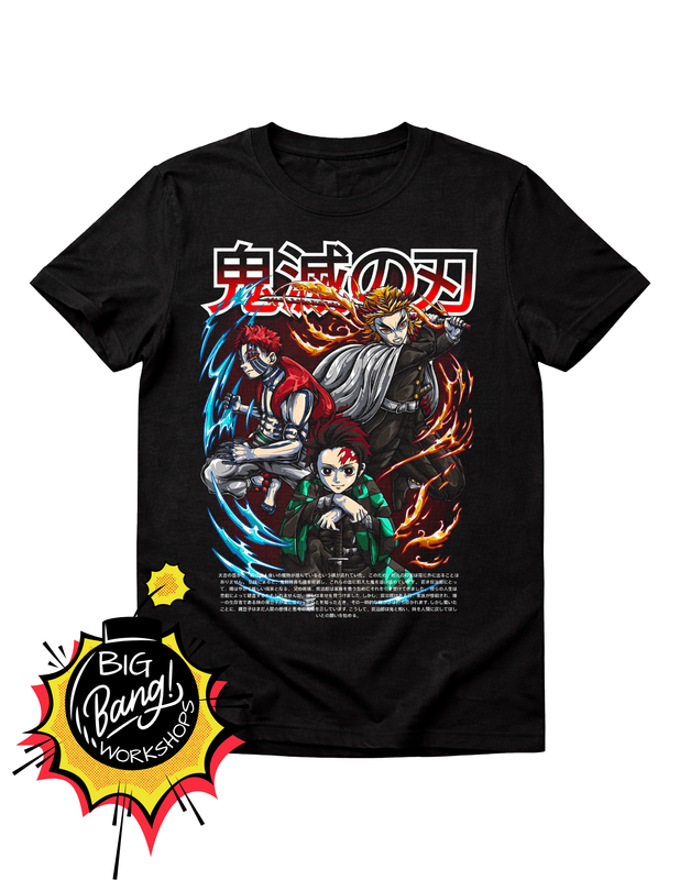 DS | Trio - Akaza Tengen Tanjiro Batalla Kanji