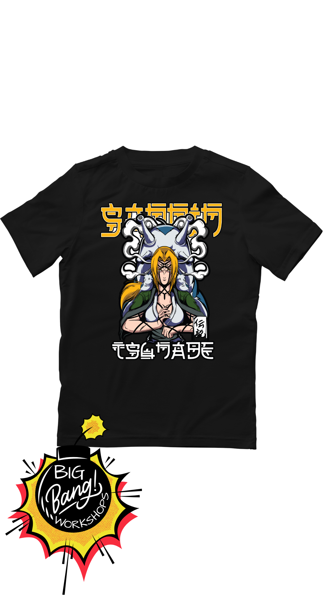 Naruto | Tsunade Sanin - Serpientes Kanji