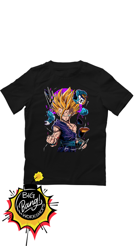 DBZ | Vegeta - Majin SSJ2 Aura Purpura Pose Combate