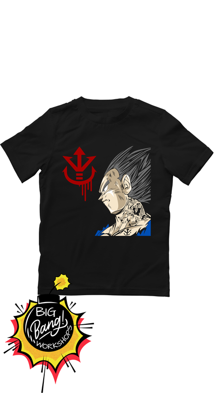 DBZ | Vegeta - Perfil Escudo Real Saiyan Sangre