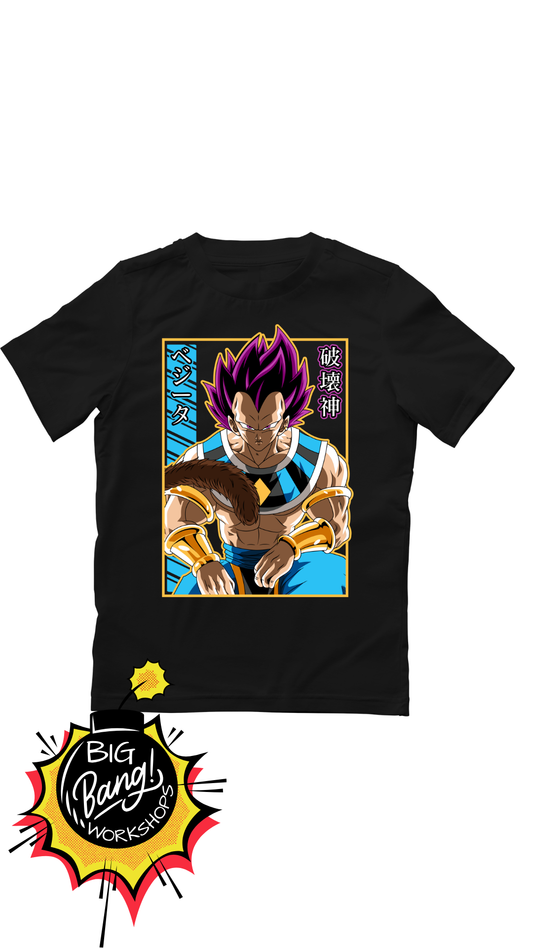 Dragon Ball | Vegeta Ultra - Ego Dios Destruccion Pelo Morado