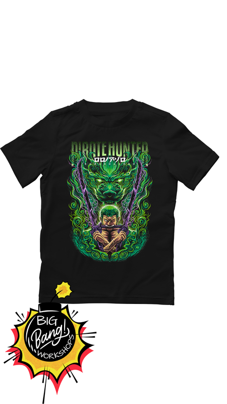 OP | Zoro Pirate - Hunter Dragon Verde Energia