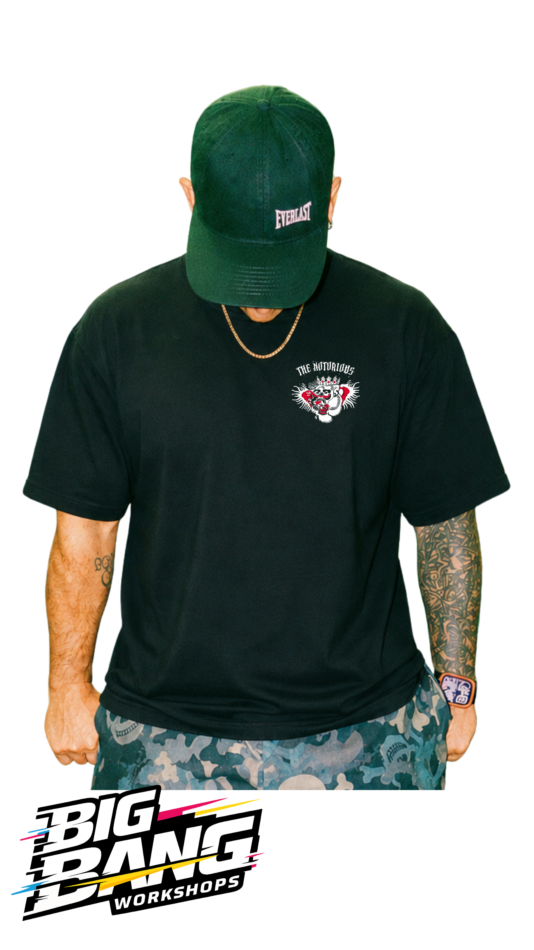 Playera oversize Conor McGregor UFC frente - Big Bang Workshops