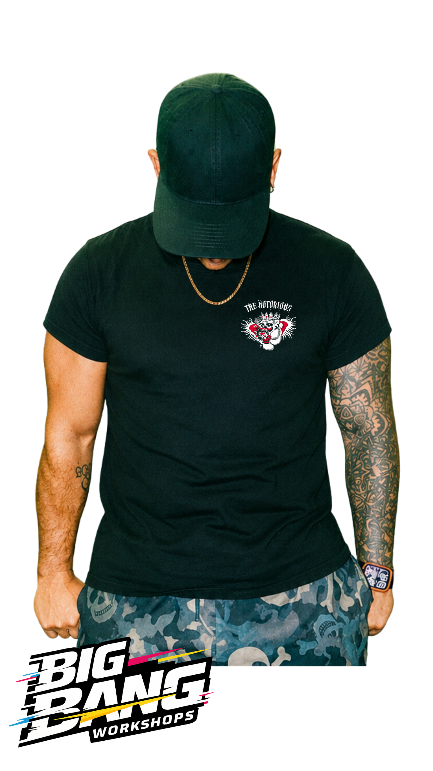 Playera regular fit Conor McGregor UFC frente - Big Bang Workshops