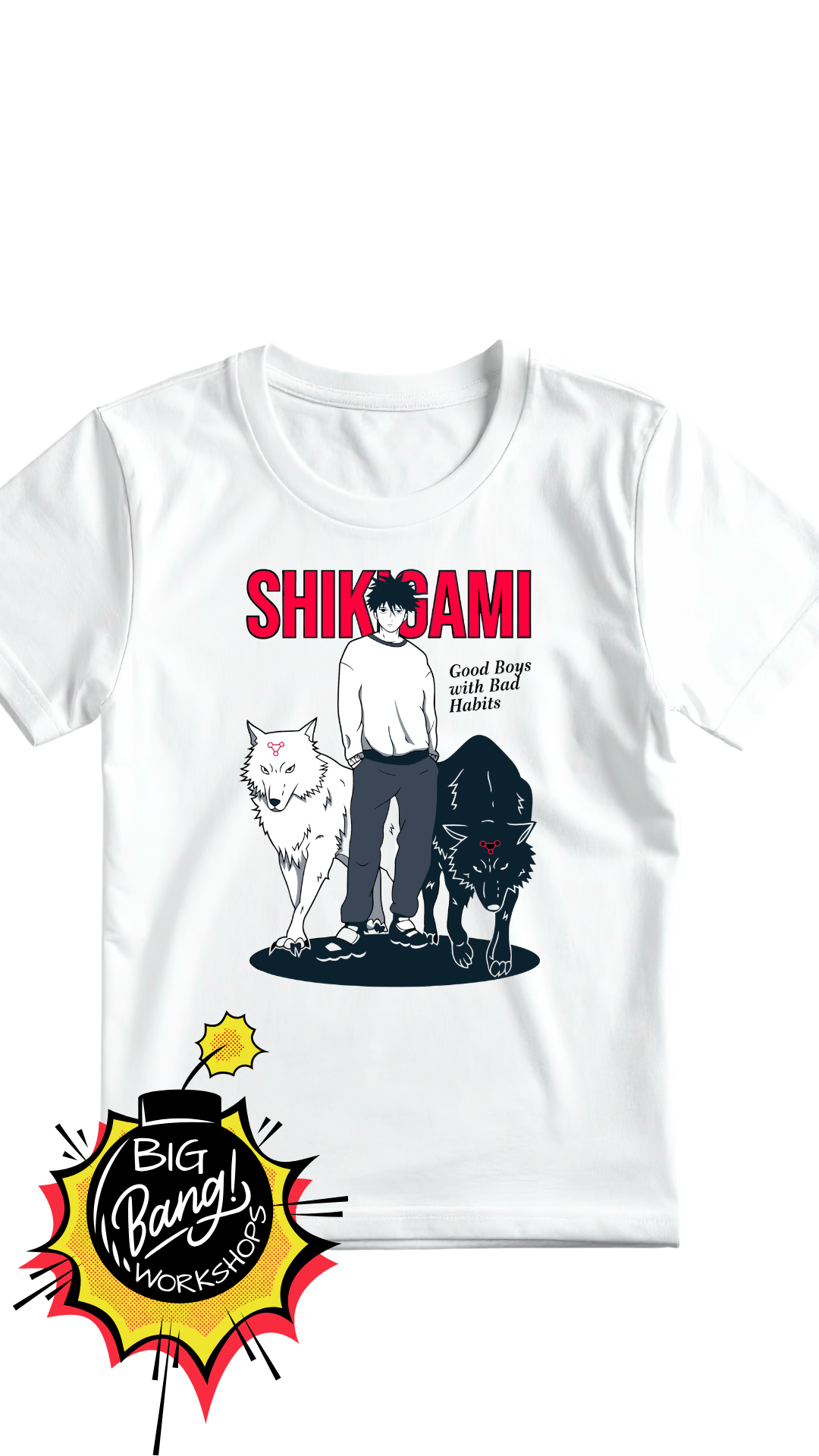 JJK | Megumi - Shikigami Wolves White