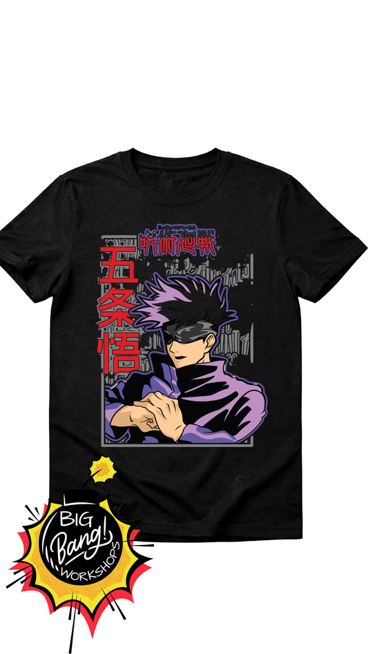 JJK | Gojo Satoru - Dark Purple Kanji