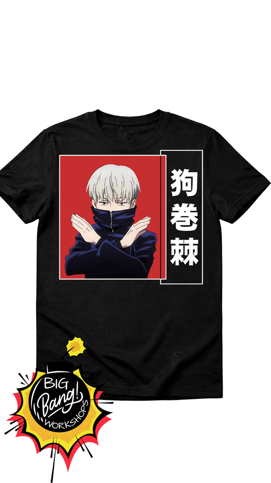 Jujutsu Kaisen | inumaki toge - crossed arms white shirt