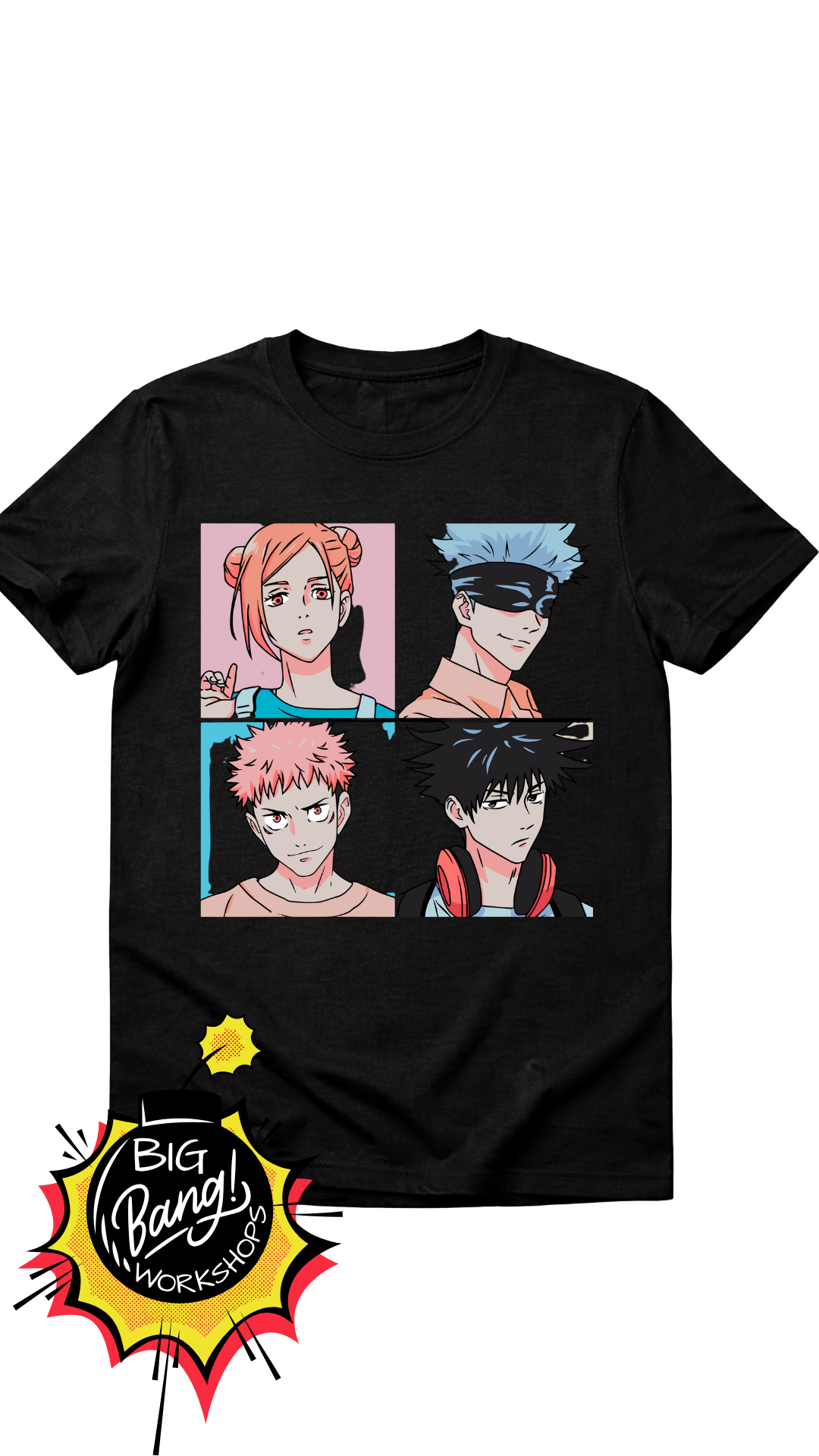 JJK | Grupo - 4 Panel Nobara Gojo Yuji Megumi