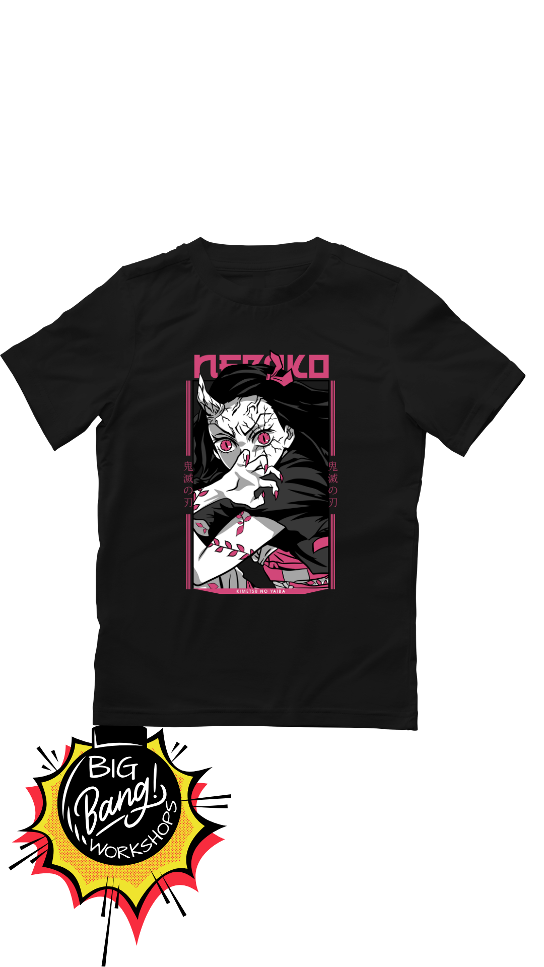 Demon Slayer | kamado nezuko - demon pink frame