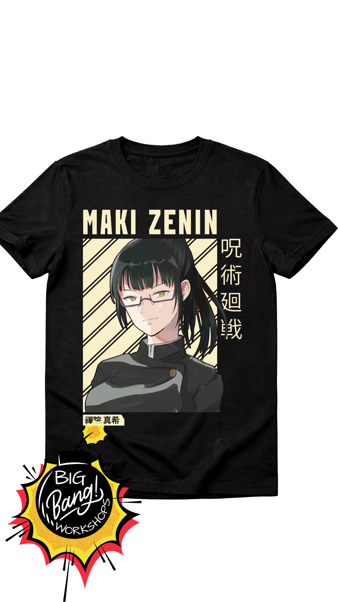 JJK | Maki Zenin - Diagonal Stripes