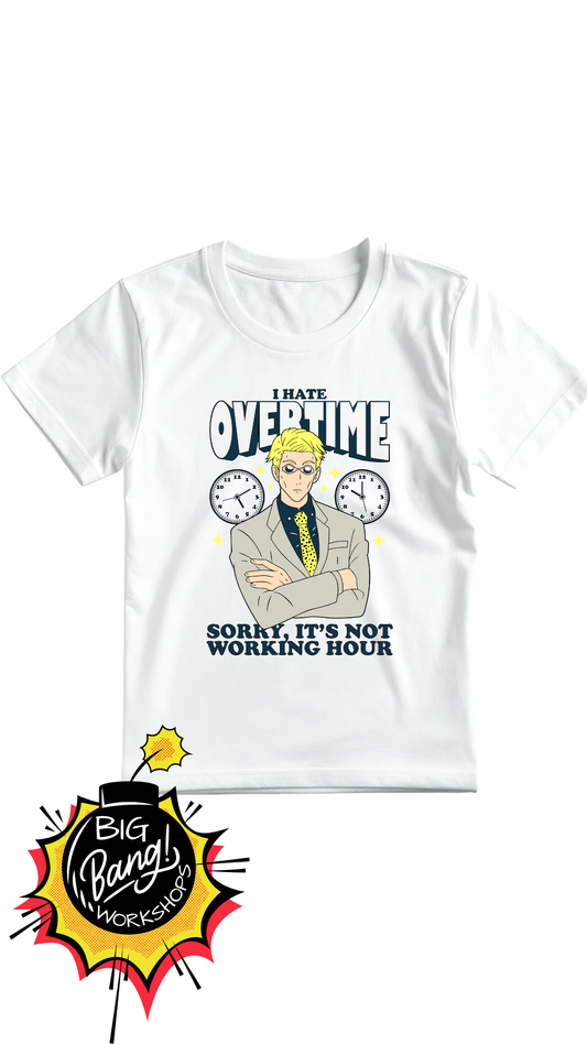 JJK | Nanami - Overtime White Shirt