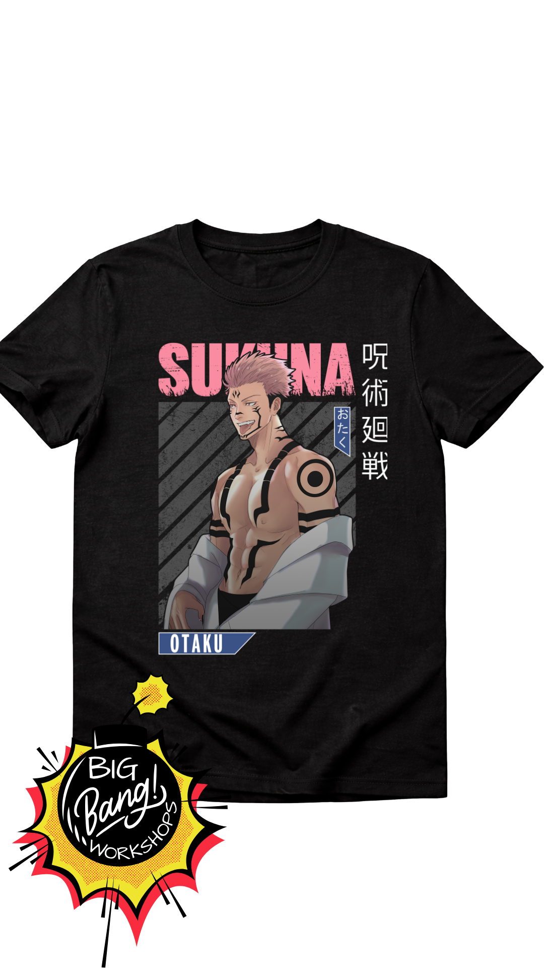 JJK | Sukuna - Diagonal Stripes Otaku