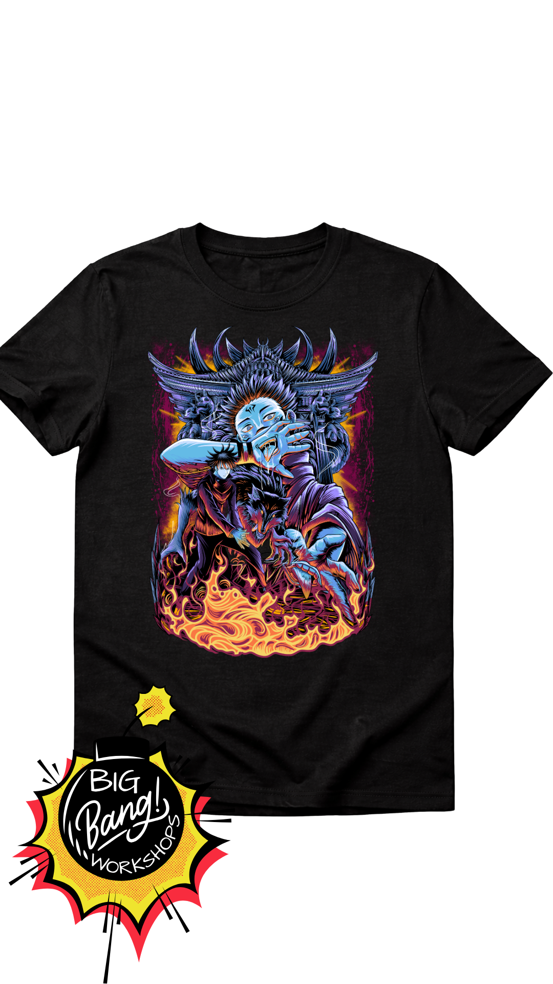 JJK | Sukuna - King Throne Fire