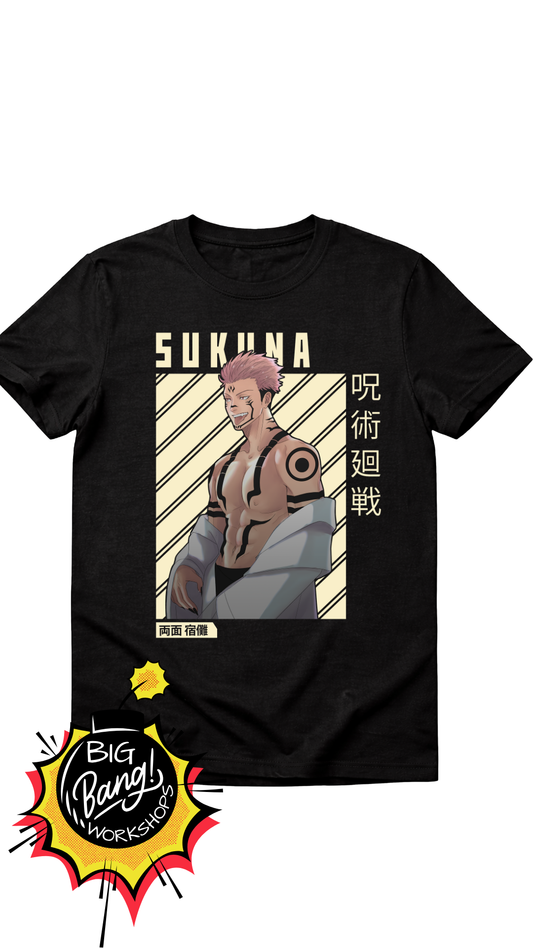 JJK | Sukuna - Standing Beige Kanji