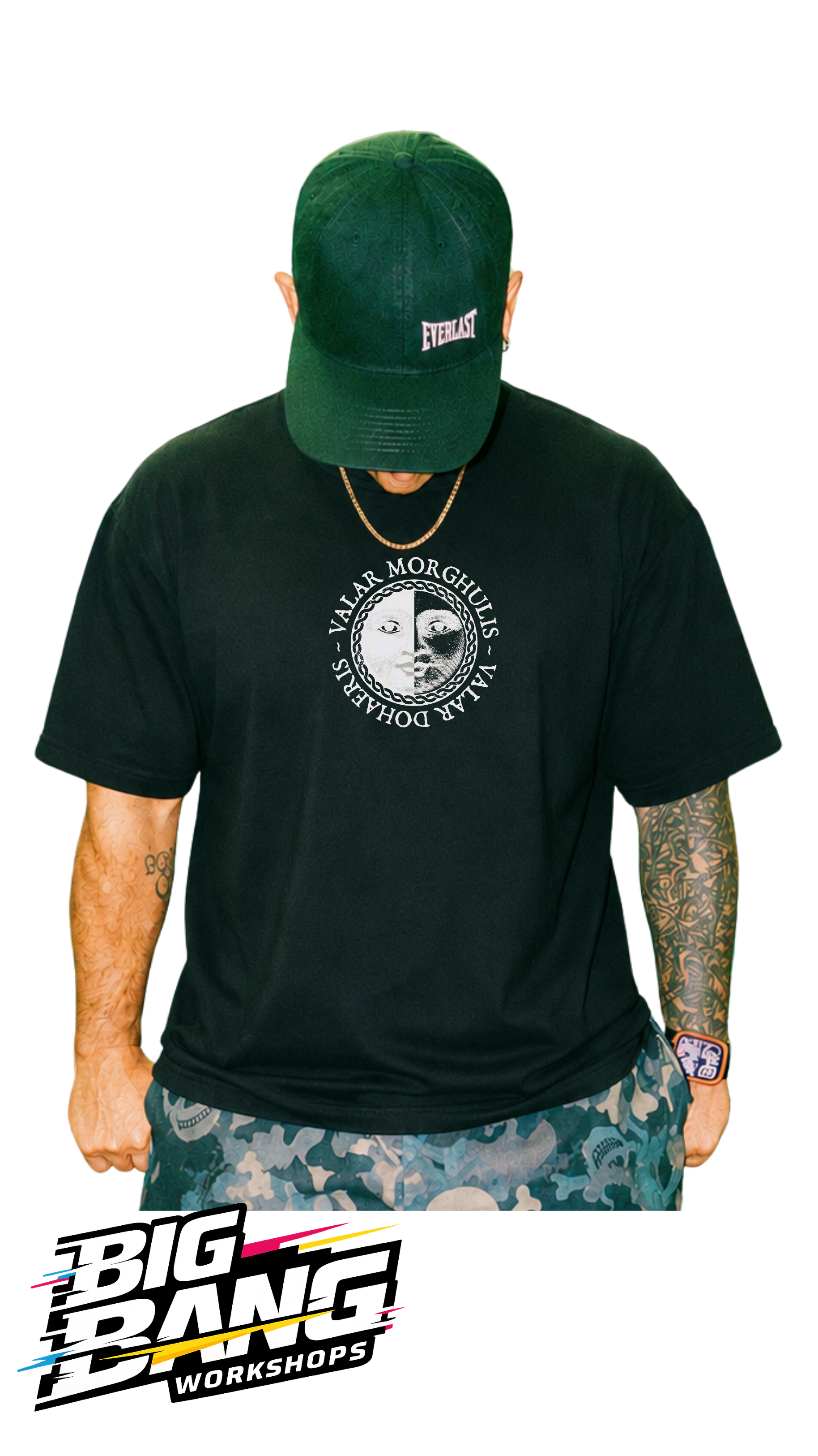 Playera oversize Valar Morghulis House of the Dragon - Big Bang Workshops