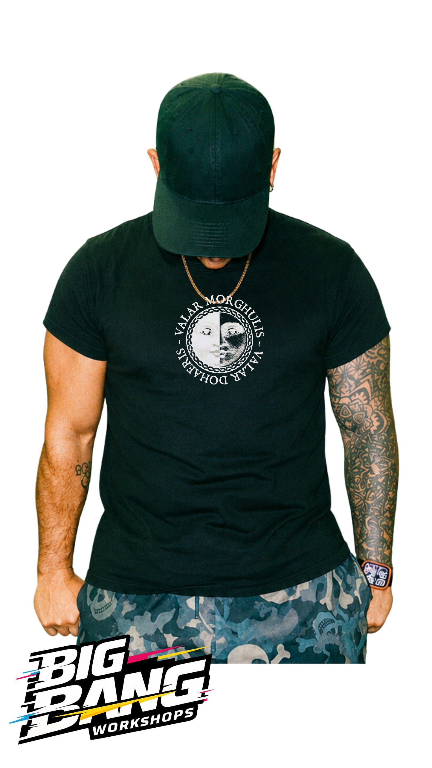 Playera regular fit Valar Morghulis House of the Dragon - Big Bang Workshops