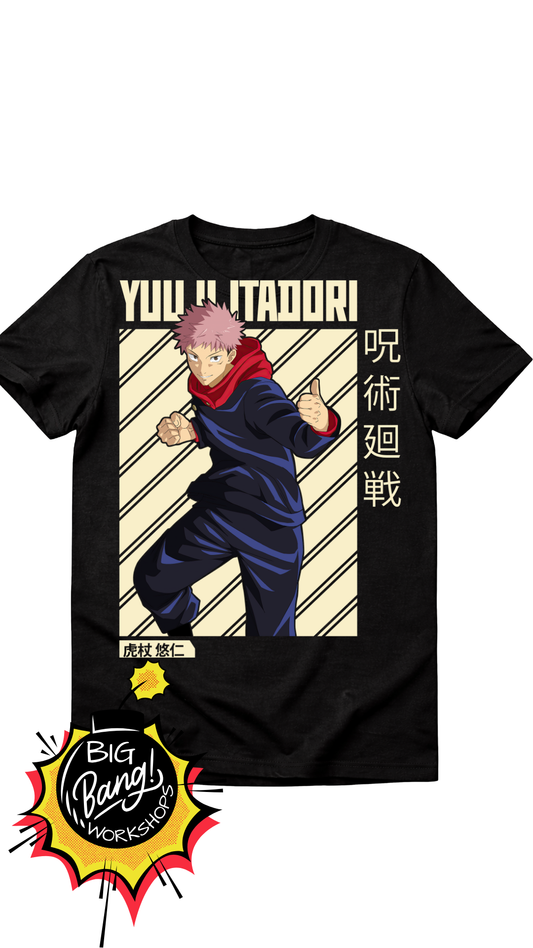 JJK | Yuji Itadori - Diagonal Stripes